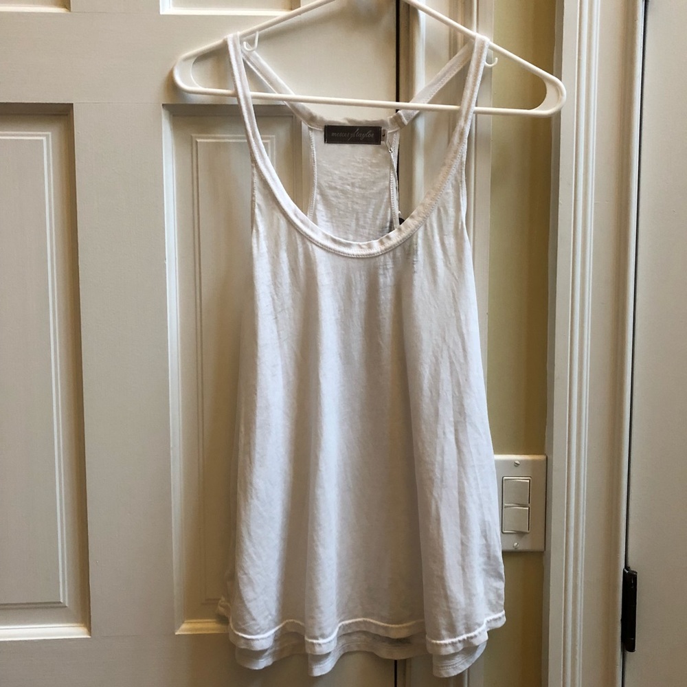 BRAND NEW Mercer Taylor Burnout Racerback Tank Top